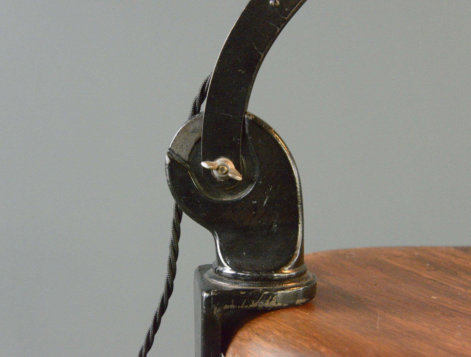 Clamp On Desk Lamp By Viktoria Circa 1930s photo vinterior
