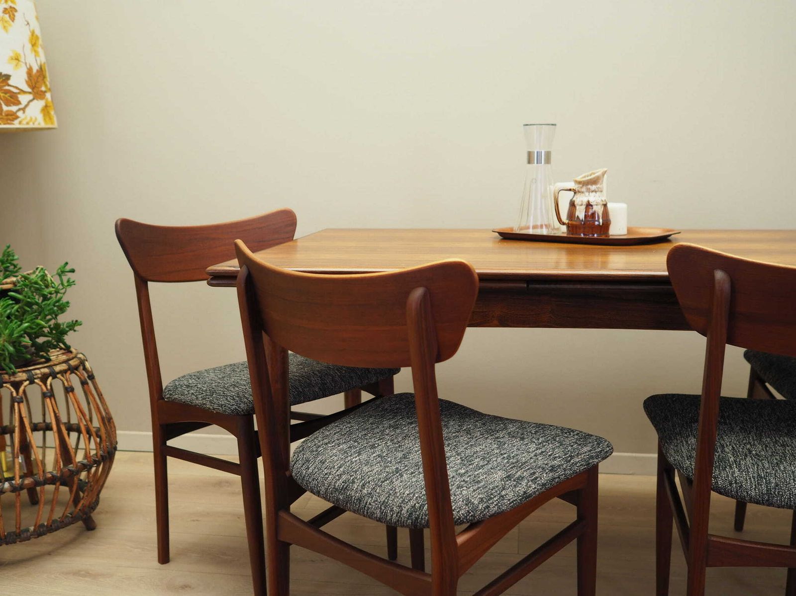 Set Of Four Teak Chairs, Danish Design, 1970s, Production: Denmark photo for sale
