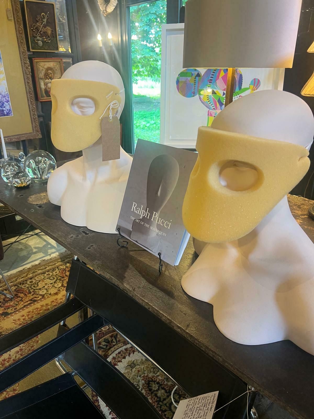 Stunning Pair Of Mannequins Made By Pucci photo vinterior