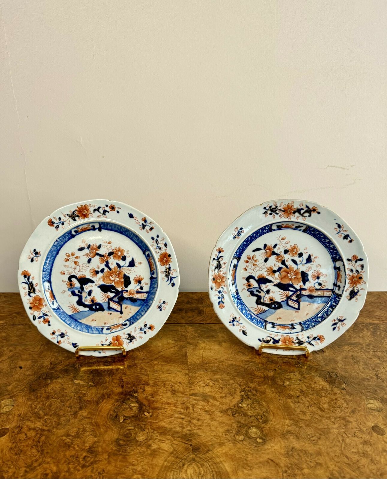 Quality Pair Of 18th Century Chinese Plates