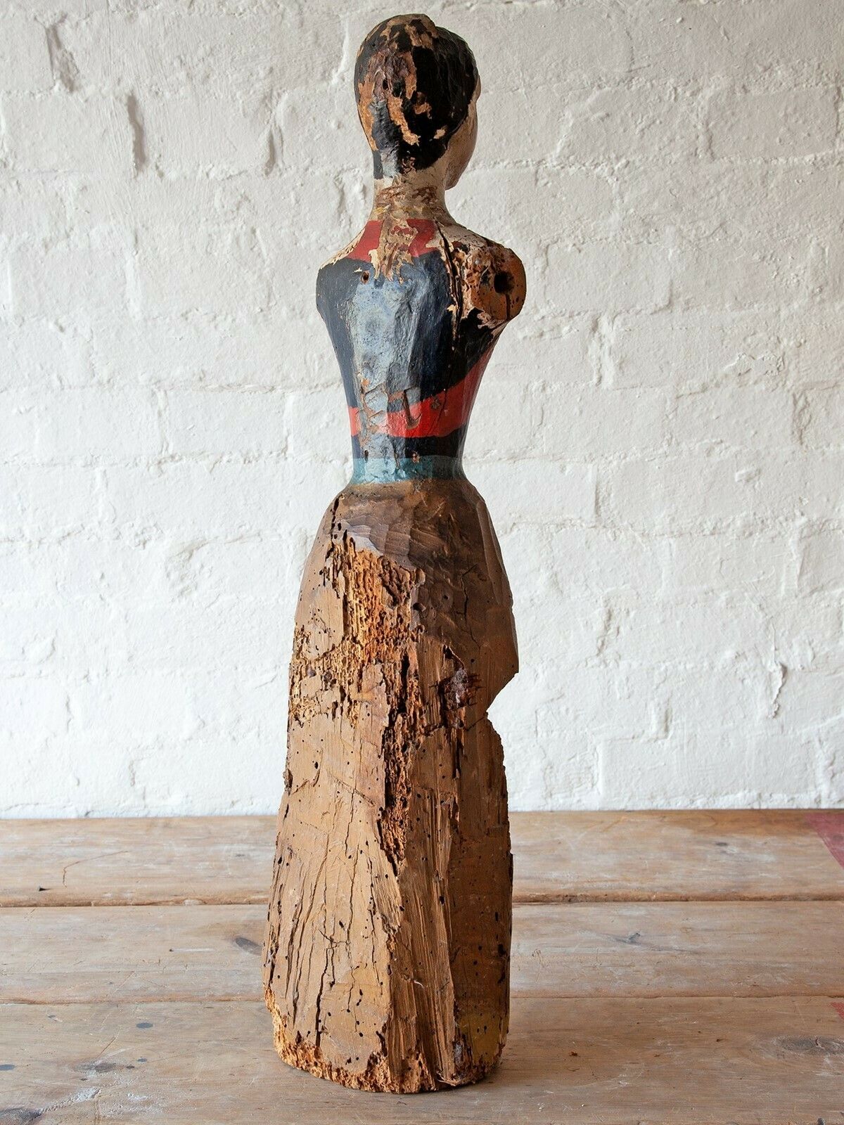 18th C. 'Marotte' De Poupée' Mannequin From A Paris Doll's Costume Shop photo vintage