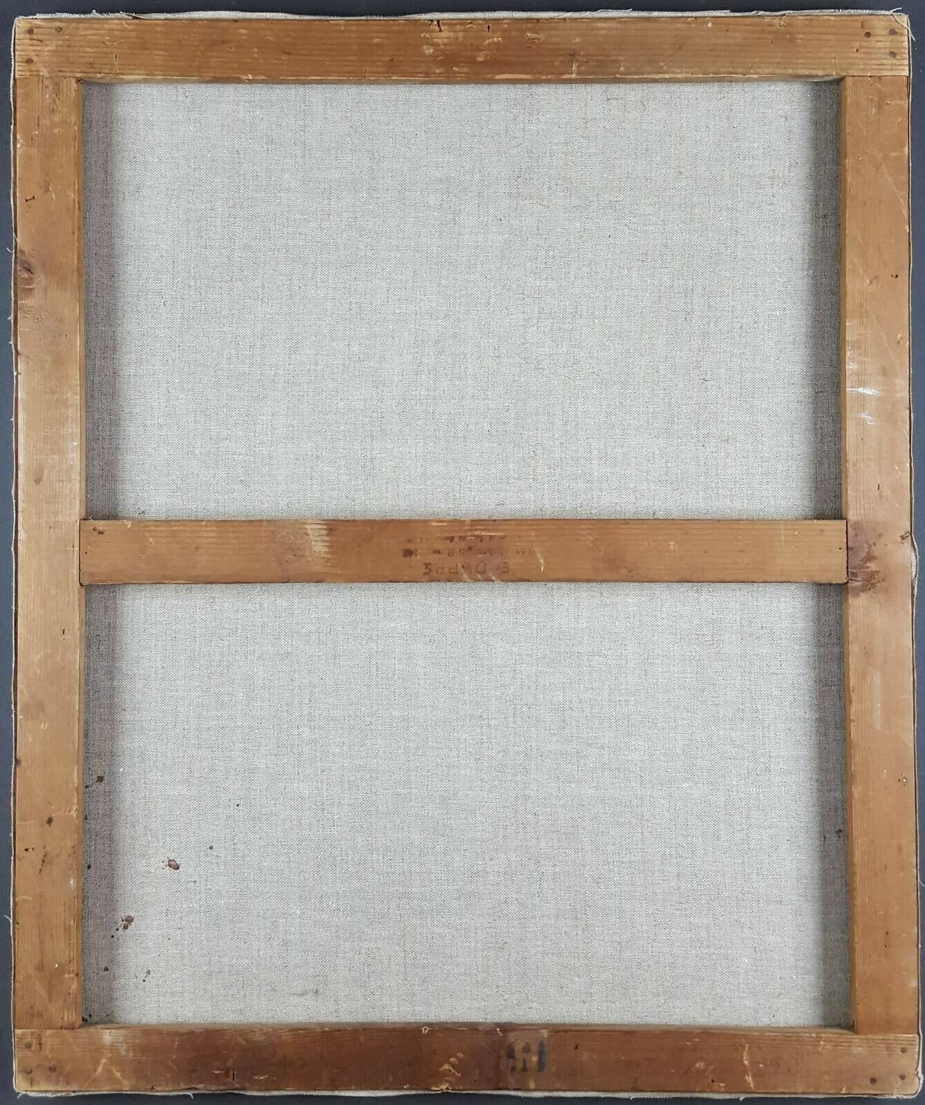 19thc.Oil Painting Of Young Girl Cradling Her Doll photo 900.0