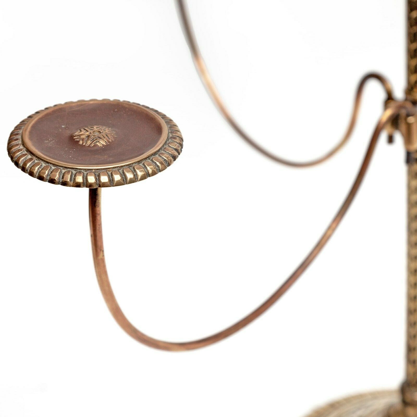 Chased Brass Counter Top Hatstand From Millinery Shop photo 850.0
