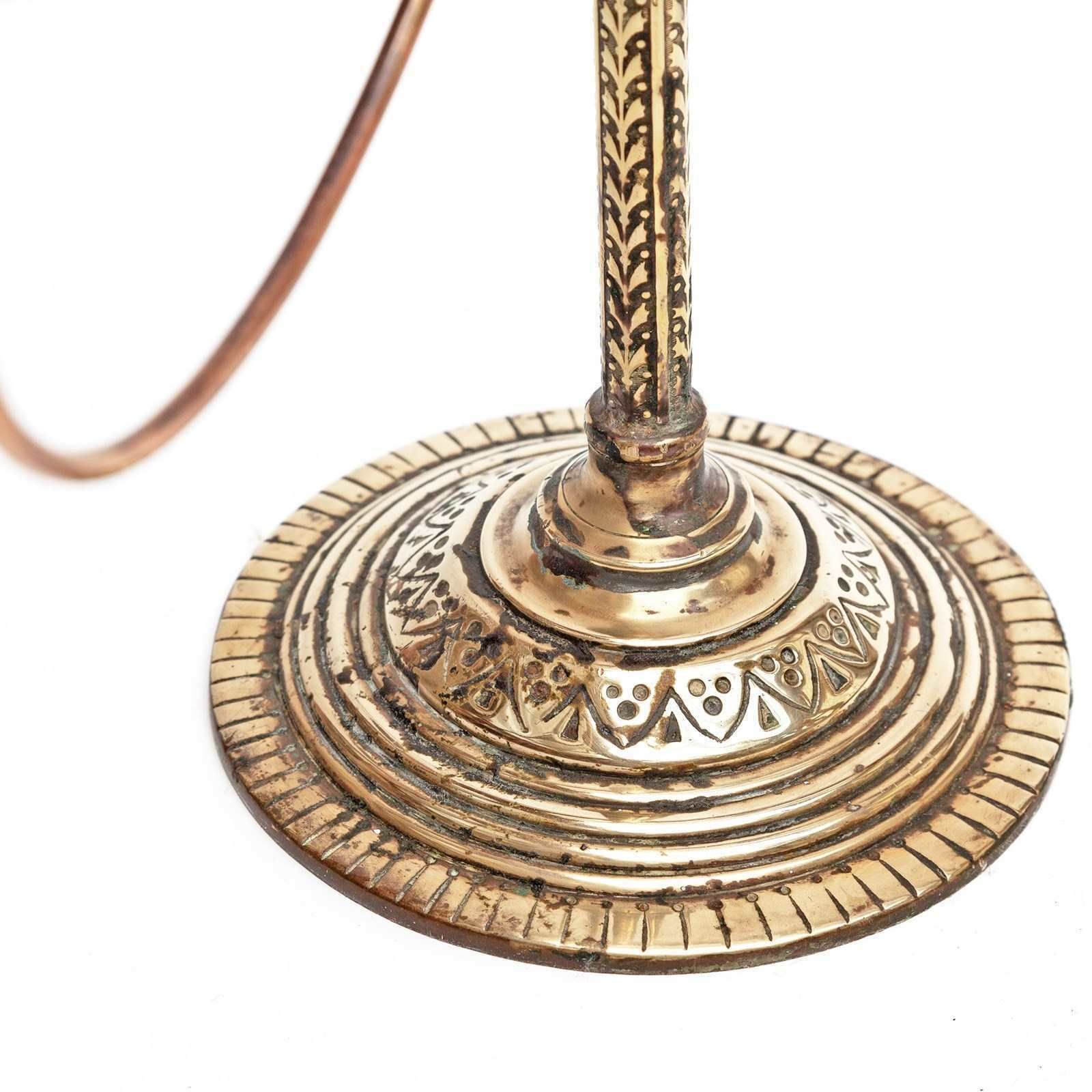 Chased Brass Counter Top Hatstand From Millinery Shop photo buy