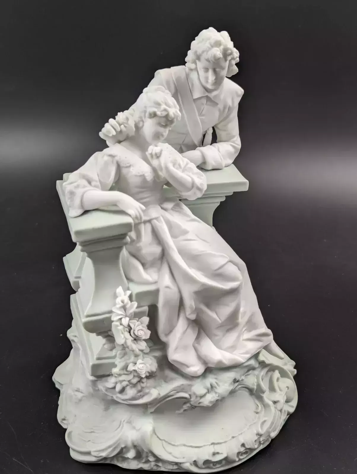 Parian Biscuit Figurine By Triebner Ens & Co, Volkstedt, C. 1894 1900. photo buy