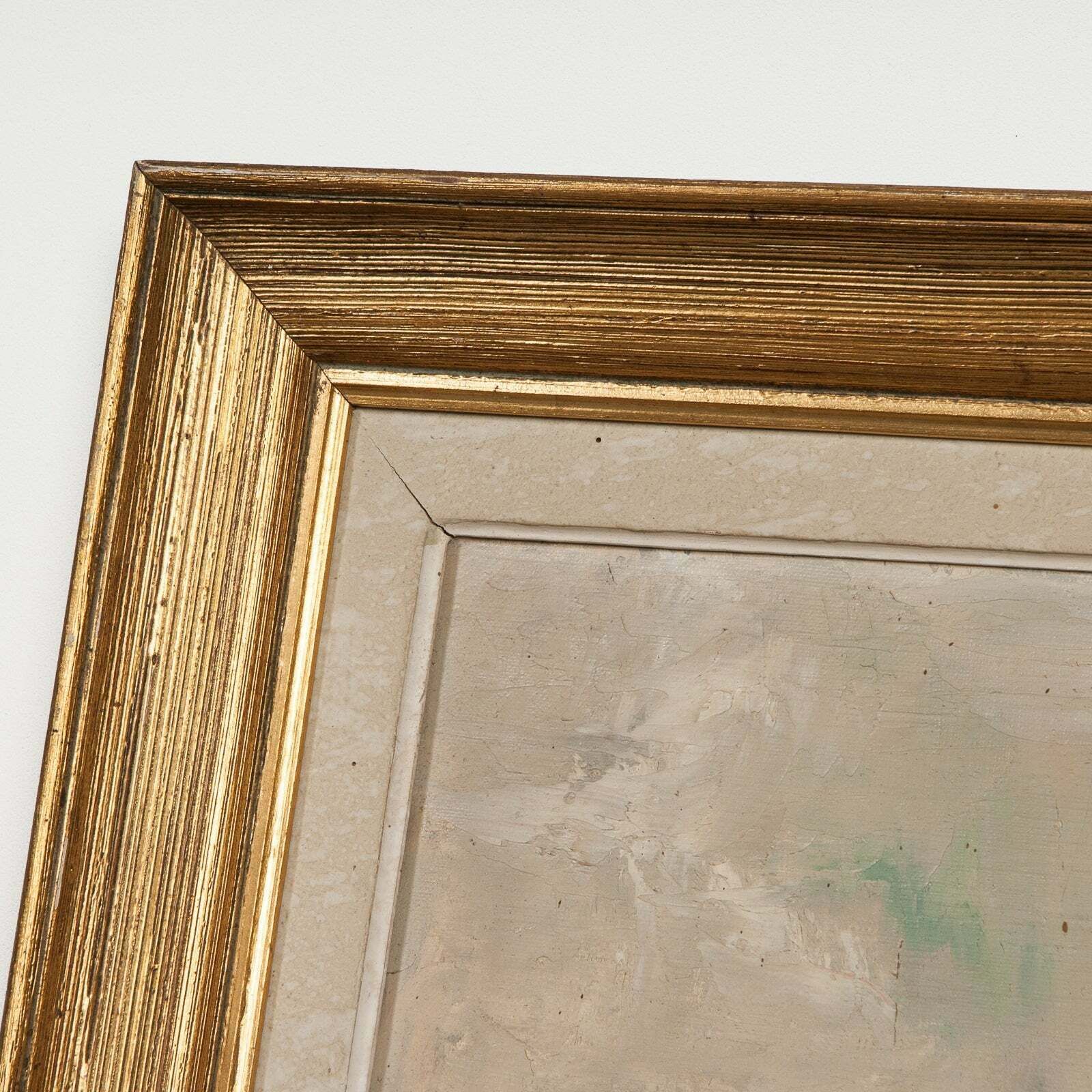 photo furniture Mid Century Still Life Game Piece Oil Painting By Henry Farion