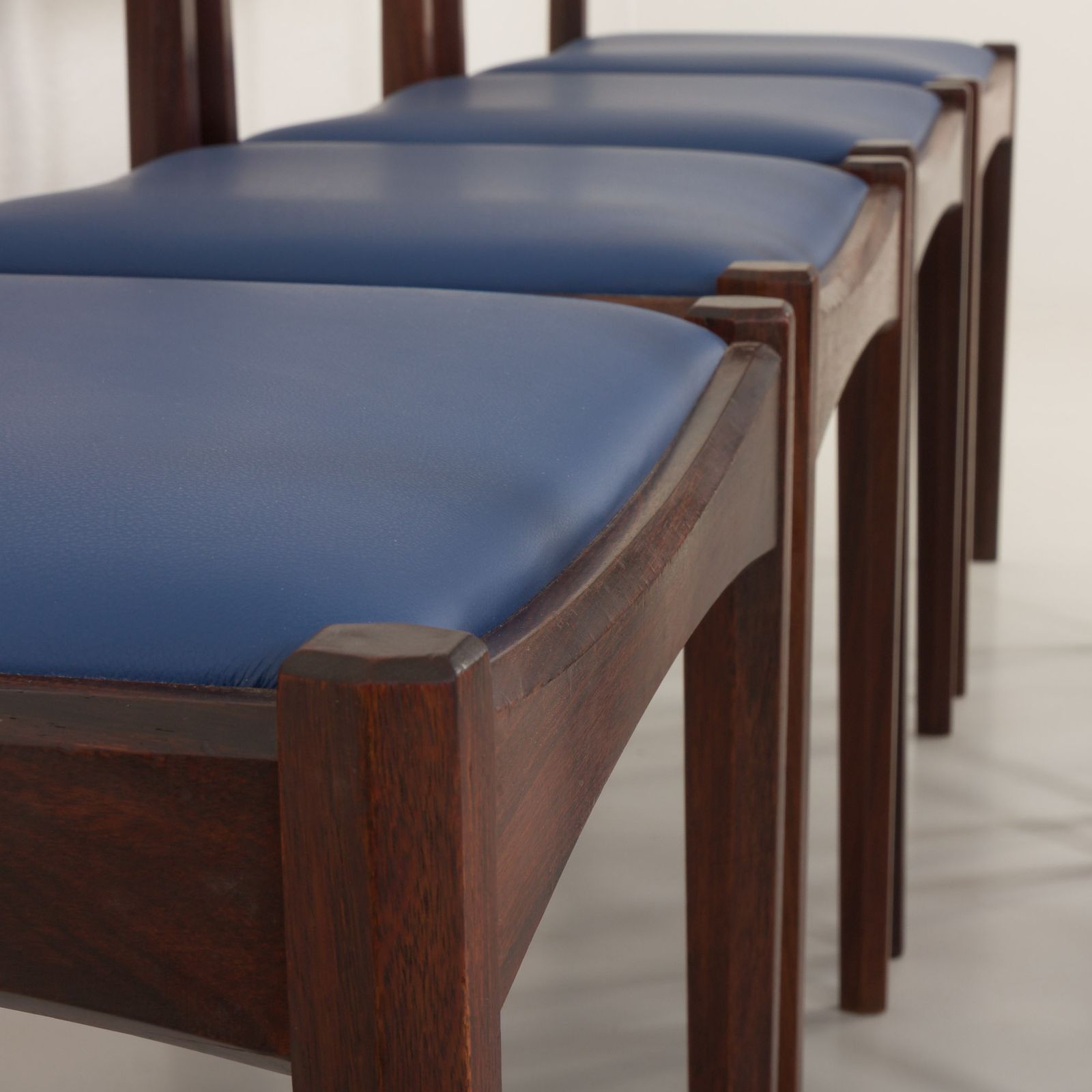 Ico Parisi And Louisa Parisi Set Of 6 Rosewood Chairs For Mim, 1950s photo buy