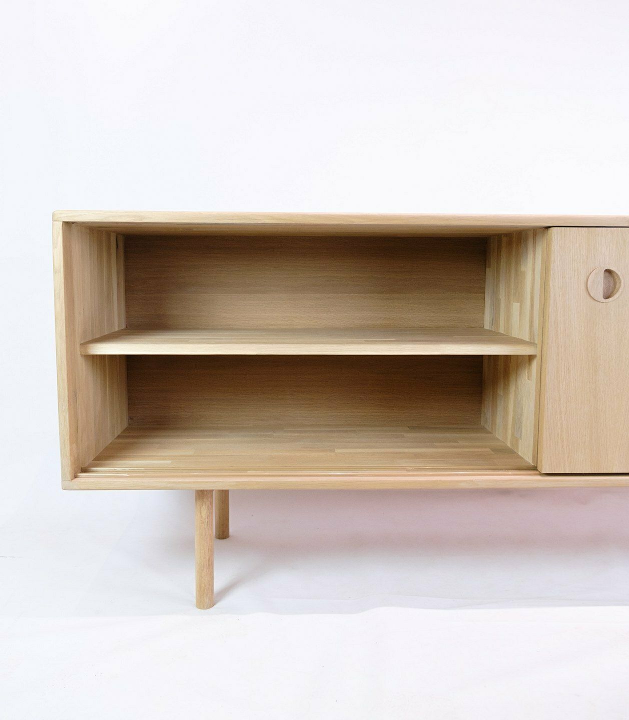 1625.0 Sideboard In Oak, Danish Design From 1970s photo
