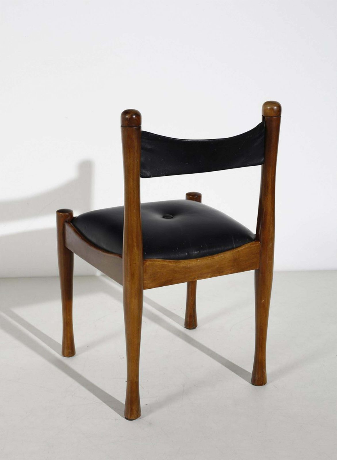 Silvio Coppola Model 620 Italian Leather Dining Chairs For Bernini, Set Of Six photo Furniture