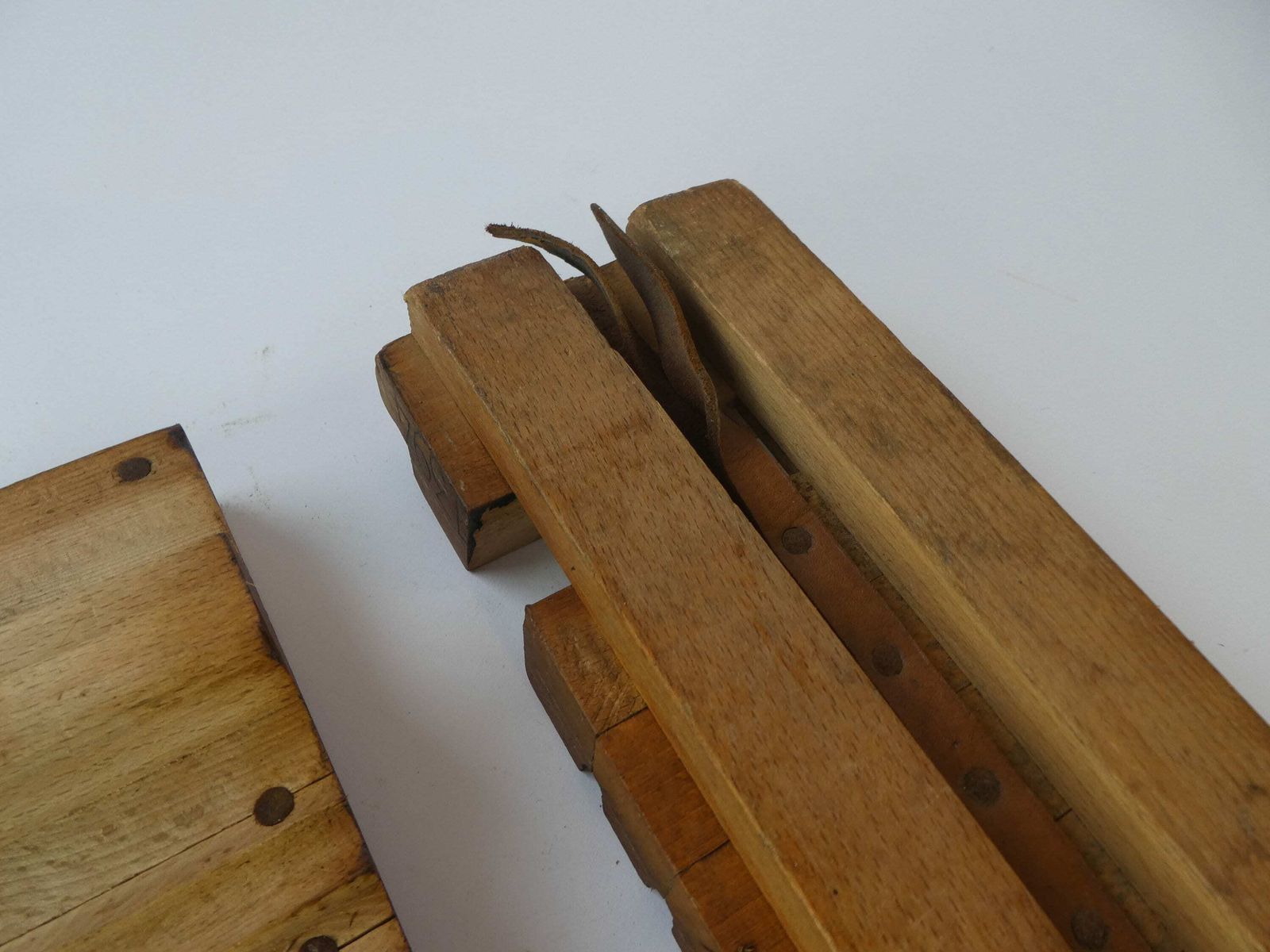 Large Antique German Wooden Cigar Press, Hart & Hertel Cigar Box With 20 Sections, Tobacciana Mold photo buy