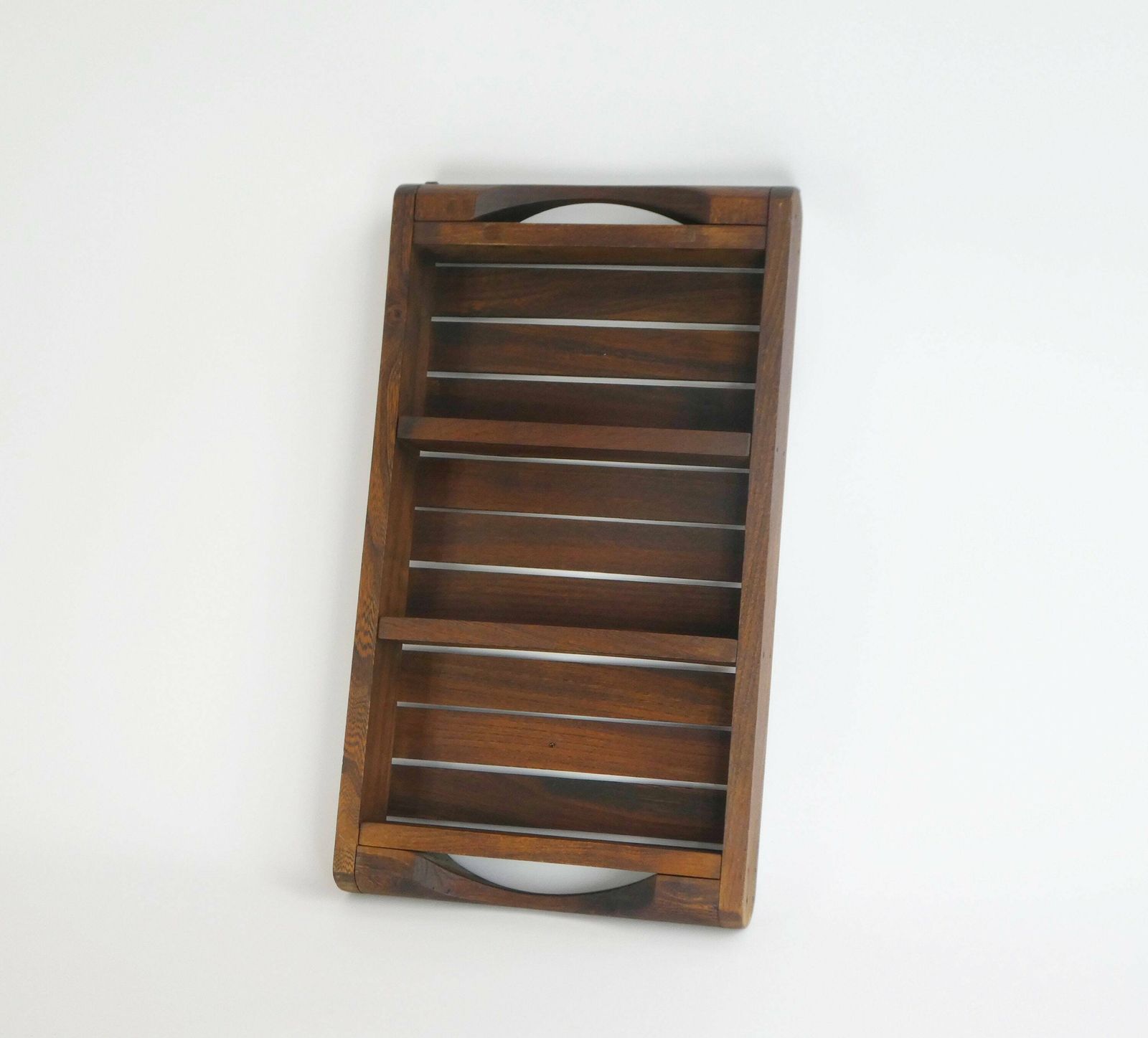 Antique Wooden Dutch Wall Shelf, Old Industrial Wall Tray, Brick Mold, Farmhouse Decor photo furniture