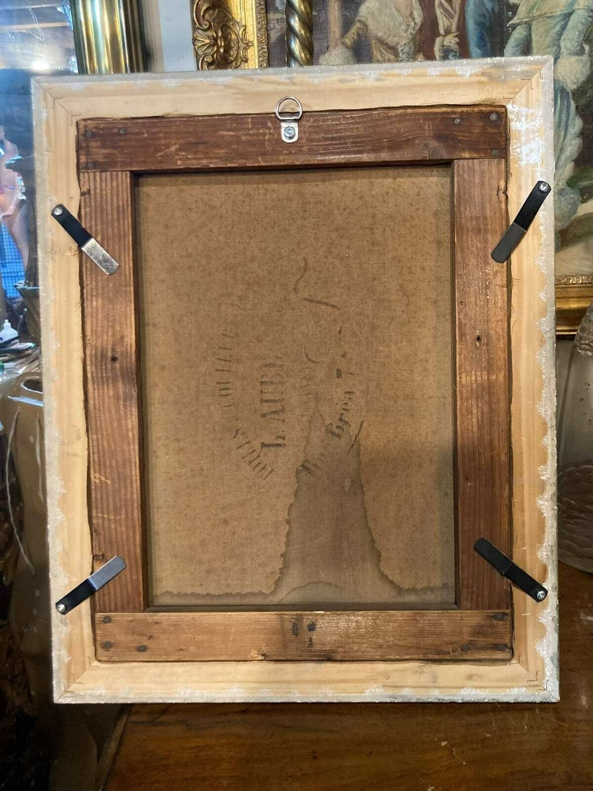 Signed Oil Painting Of A Ballet Dancer Circa 1875 1899 photo 660.0
