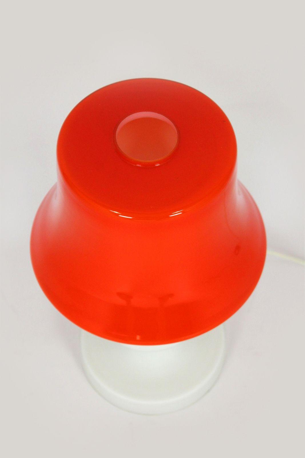 Lighting Vintage Glass Table Lamp From Osvětlovací Sklo, 1970s photo