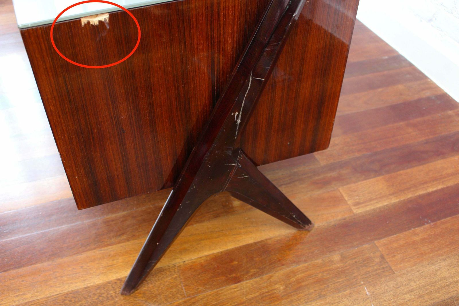 photo vinterior Mid Century Italian Sideboard By Vittorio Dassi (Circa 1950s)