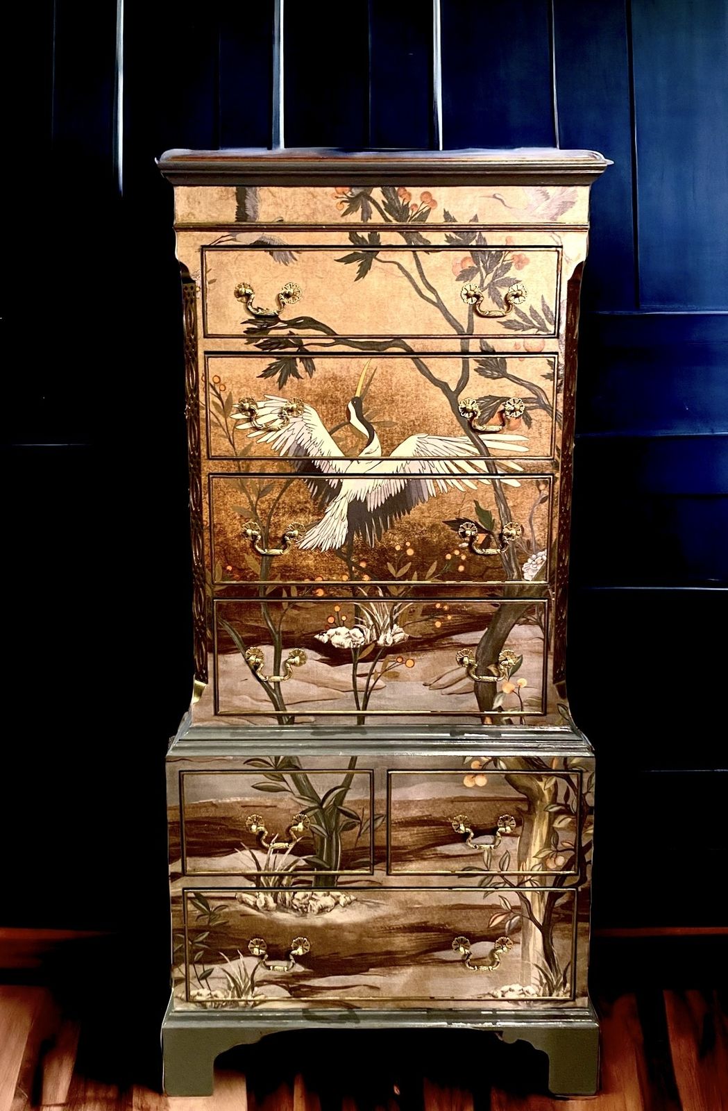 Oriental Chest Of Drawers, 1950s photo vinterior