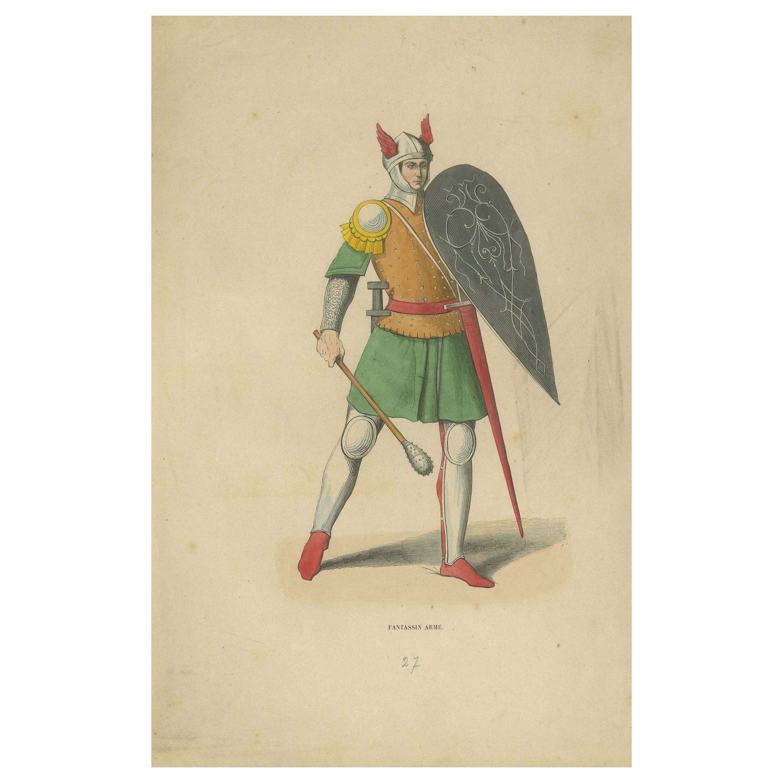 Vigilance In Arms A Renaissance Infantryman Prepared For Battle 1847