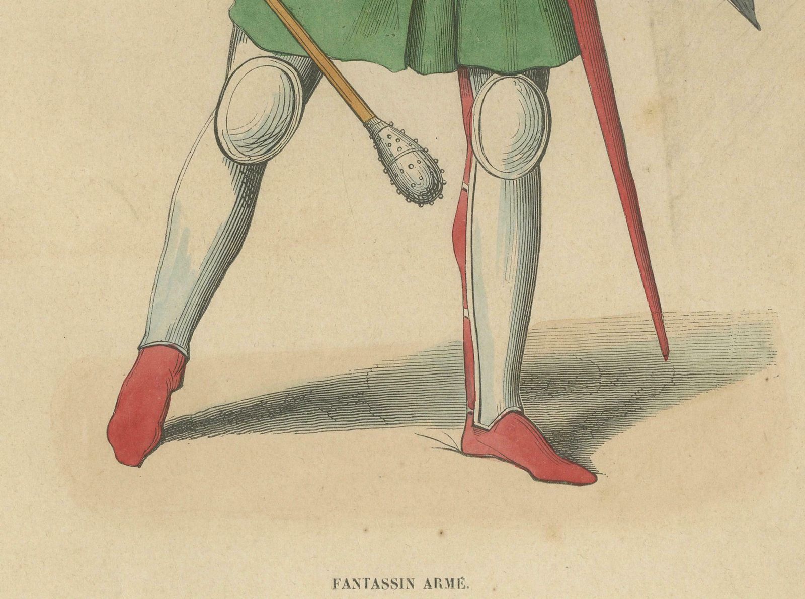 Vigilance In Arms A Renaissance Infantryman Prepared For Battle 1847 photo Art