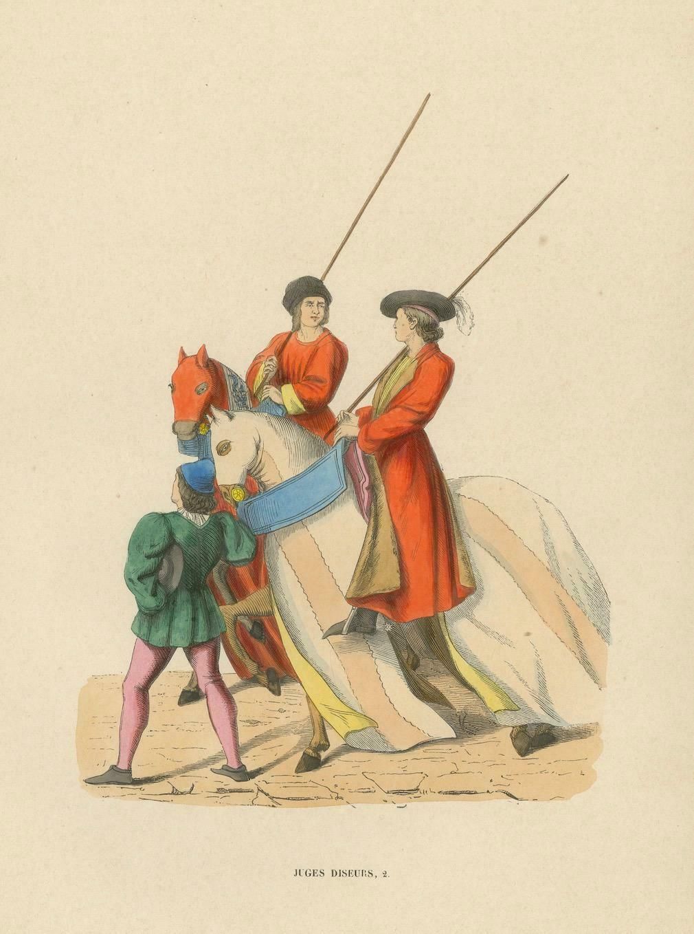 Ceremony Of Judgment Noblemen As Judicial Arbiters 1847 photo 183.0