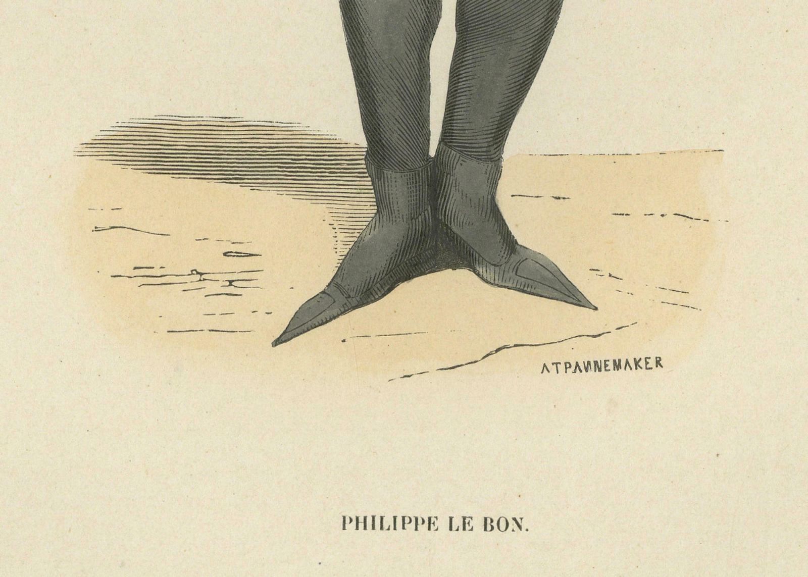 Philippe Le Bon Or The Good  Duke Of Burgundy  The Duke's Prestige 1847 photo furniture