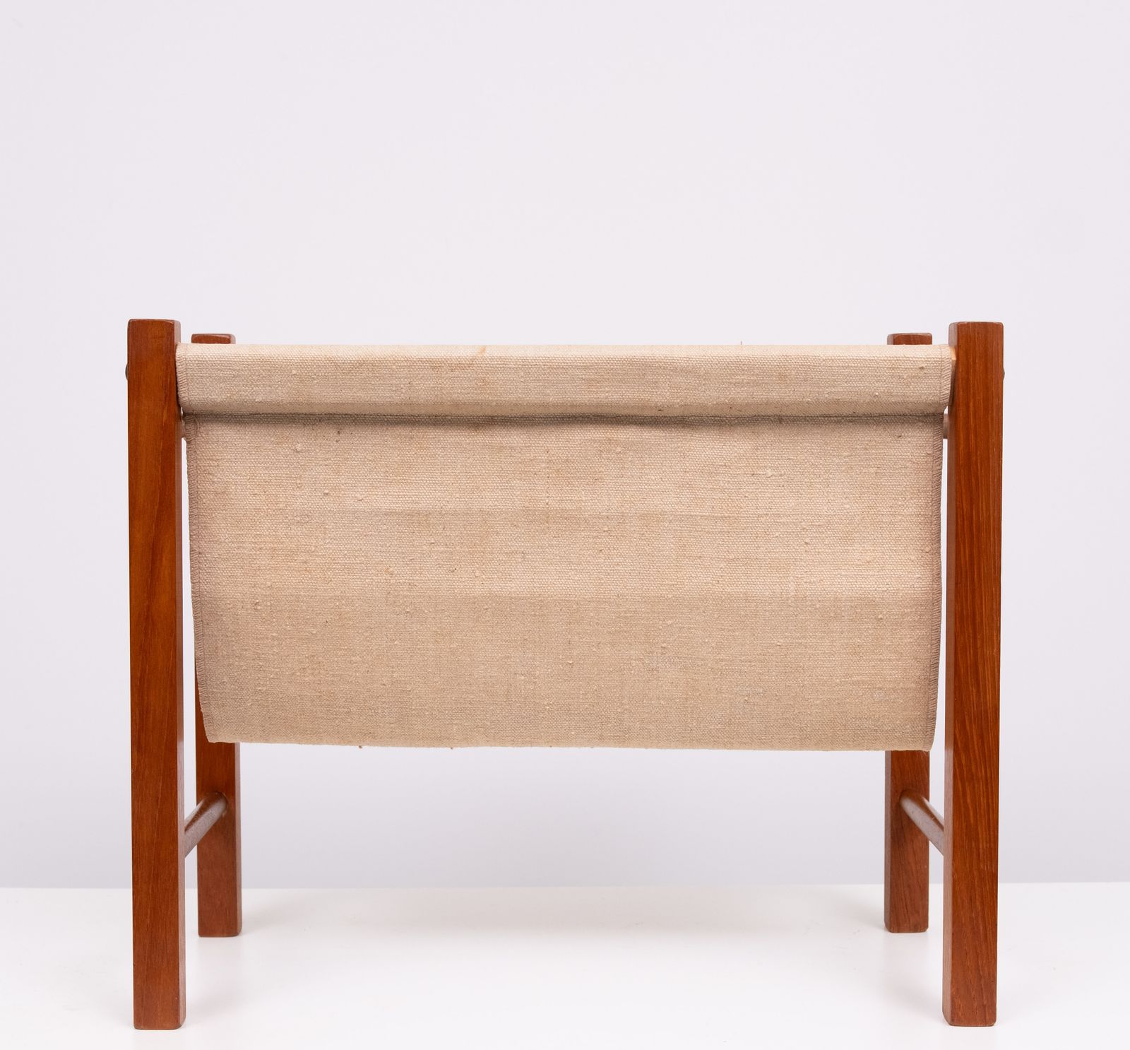 Scandinavian Teak Magazine Rack 1960s photo vinterior