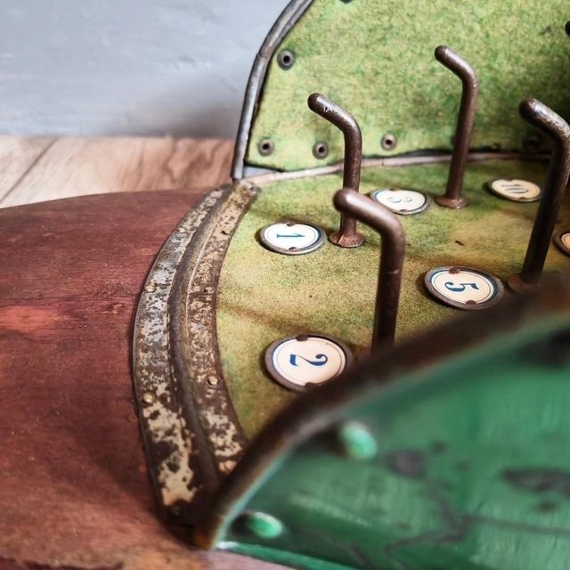 Antique Ringtoss Game, 1900 photo Home Decor
