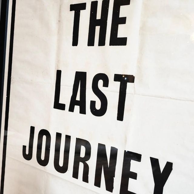 Pathe News Theatre Poster (King George's Last Journey) photo Art