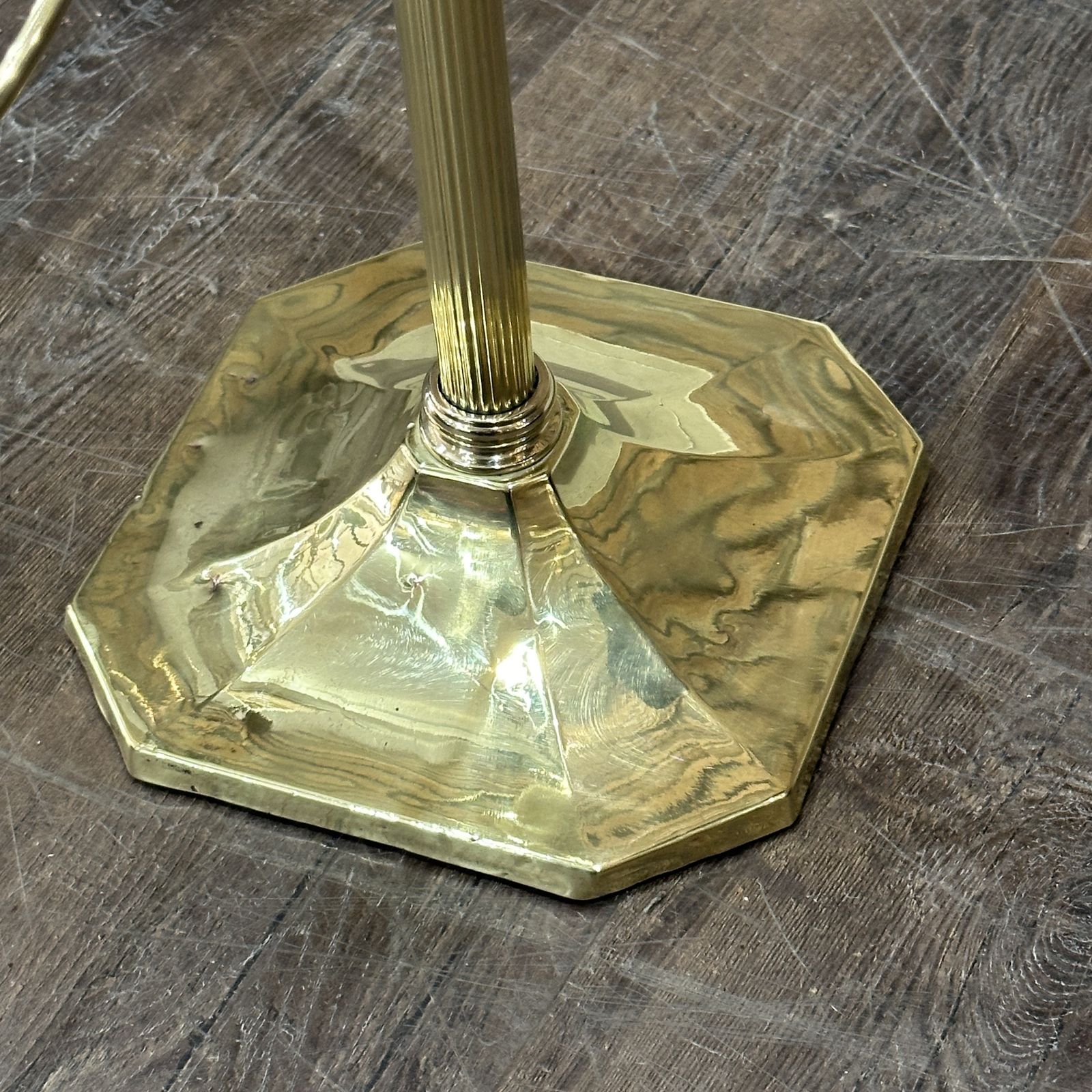 Refurbished Brass Countertop Hat Stands photo vinterior