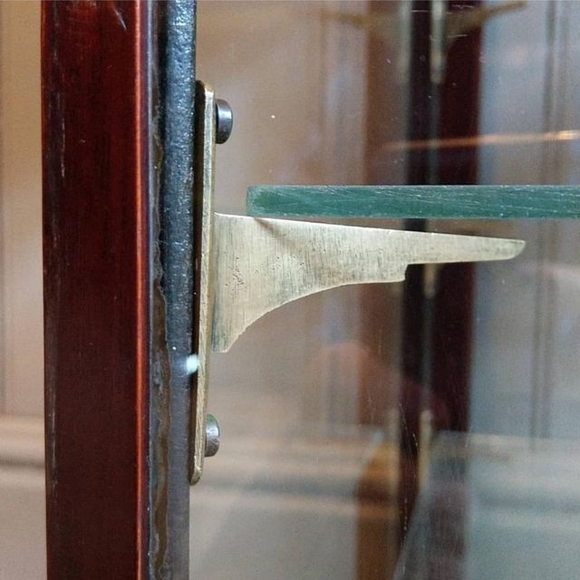 Edwardian Mahogany Shop Display Cabinet photo for sale