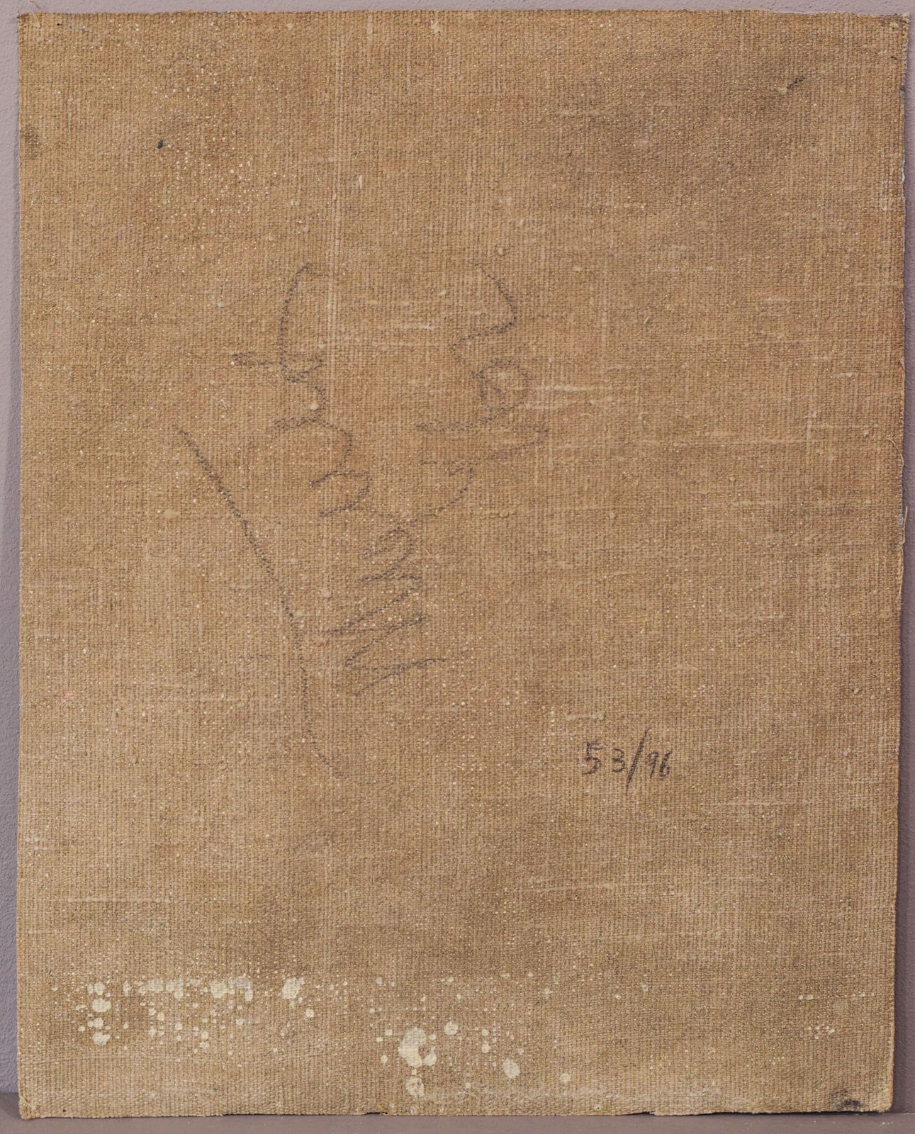 Olieschets Van Een Russische Soldaat photo buy