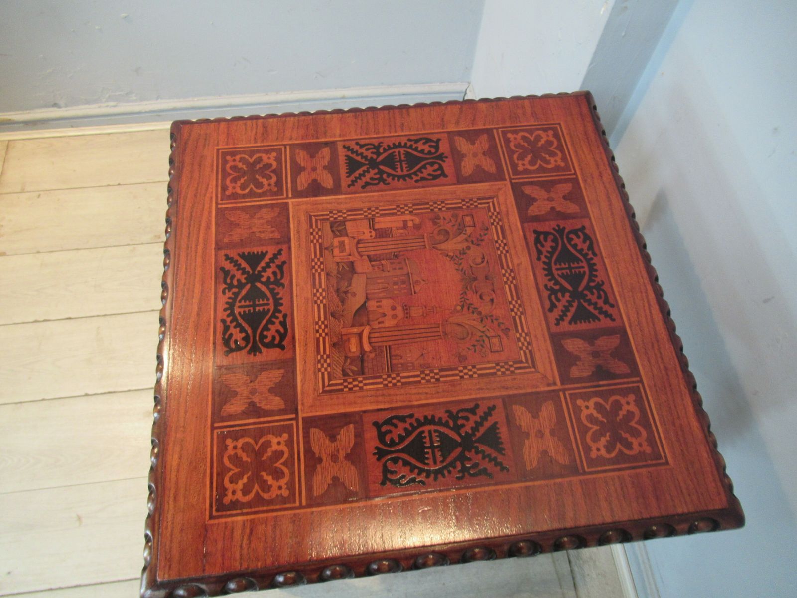 19th Century Walnut And Marquetry  Side Or Centre  Table photo vinterior