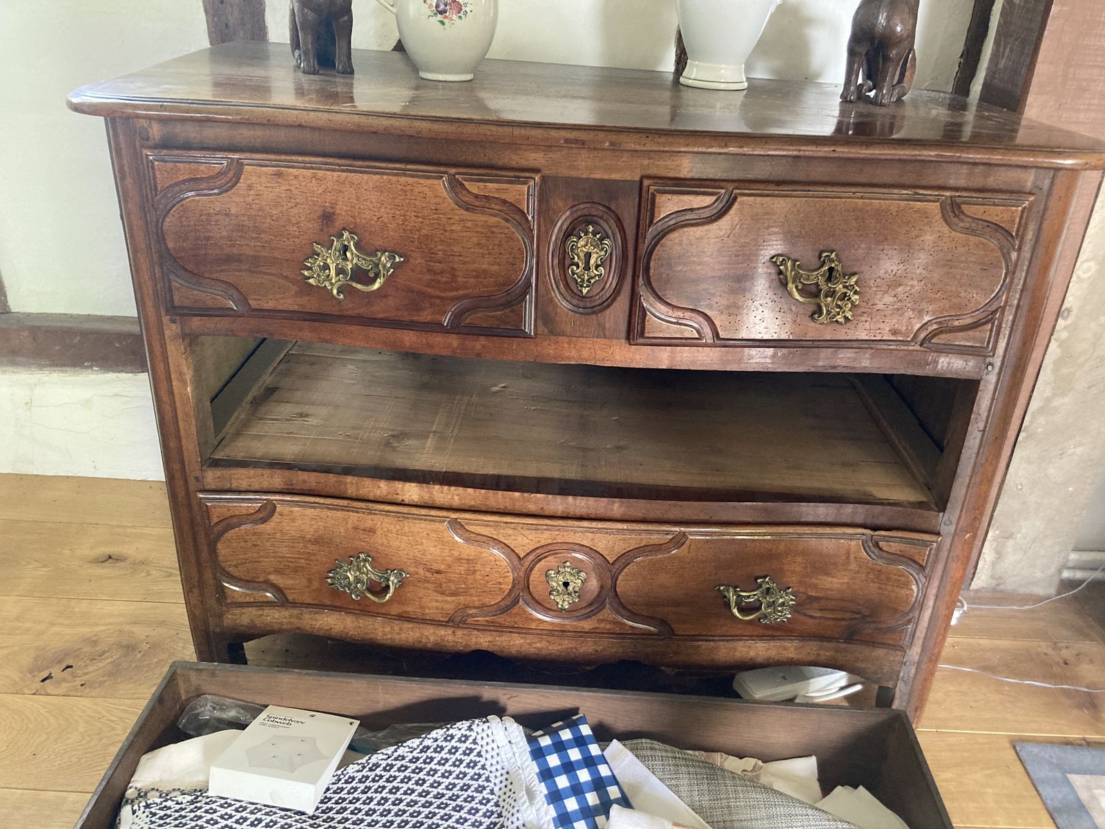 French 18th Century Chest Of Drawers. photo Furniture