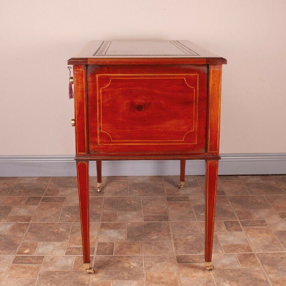photo buy Good Quality Edwardian Inlaid Mahogany Writing Desk