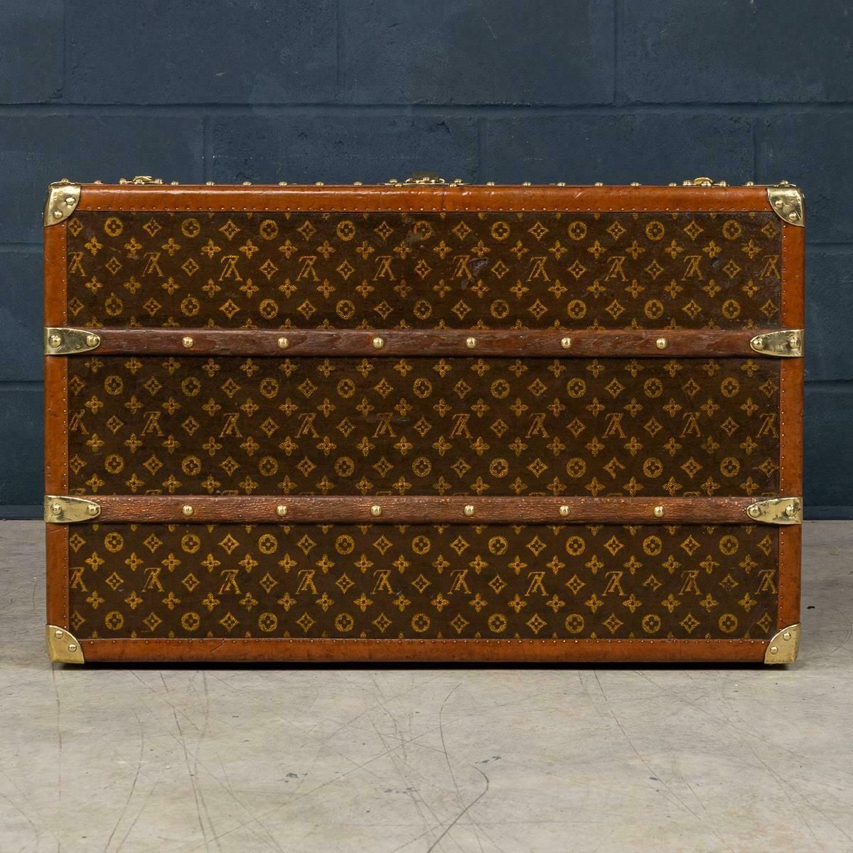 20th Century Louis Vuitton Trunk In Monogram Canvas, Made In France C.1930 photo buy