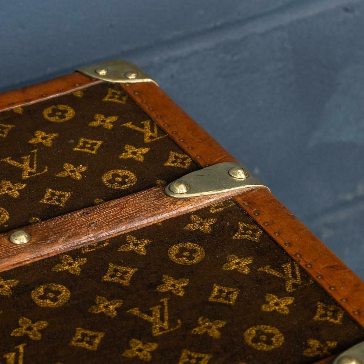 photo buy 20th Century Louis Vuitton Trunk In Monogram Canvas, Made In France C.1930