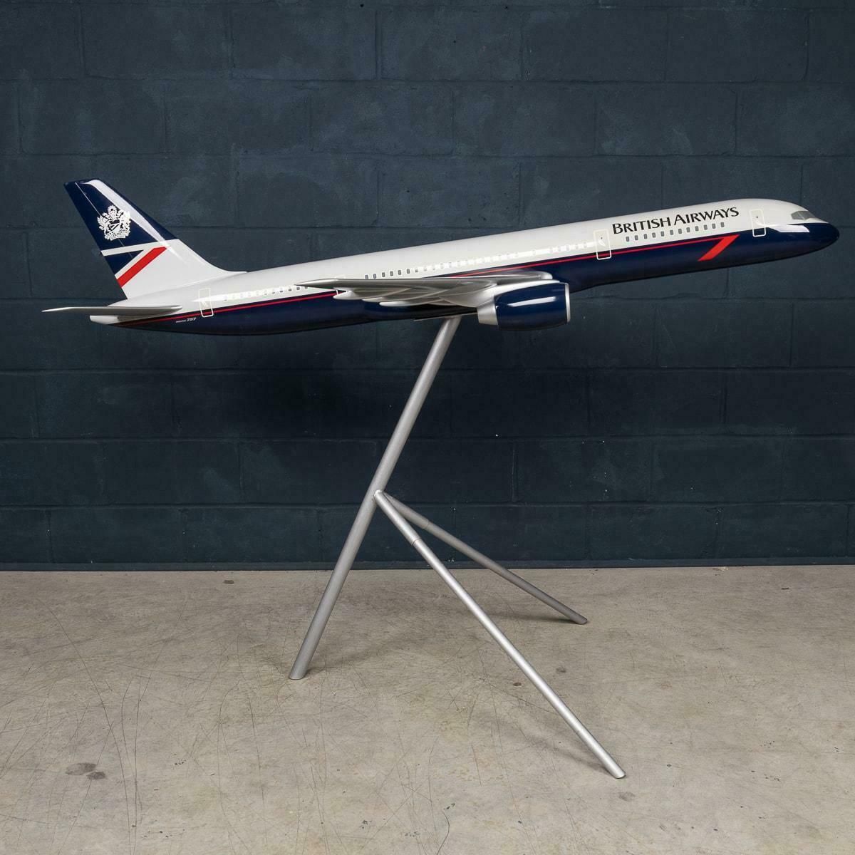20th Century Large Boeing 757 With British Airways Landor Livery By Space Models photo vinterior