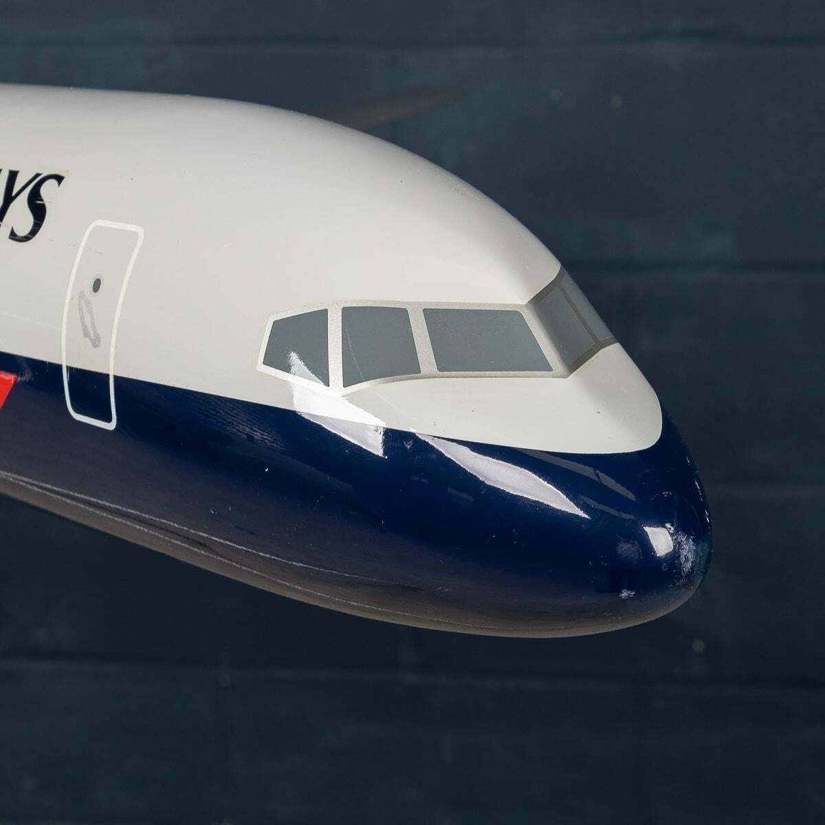 20th Century Large Boeing 757 With British Airways Landor Livery By Space Models photo vintage