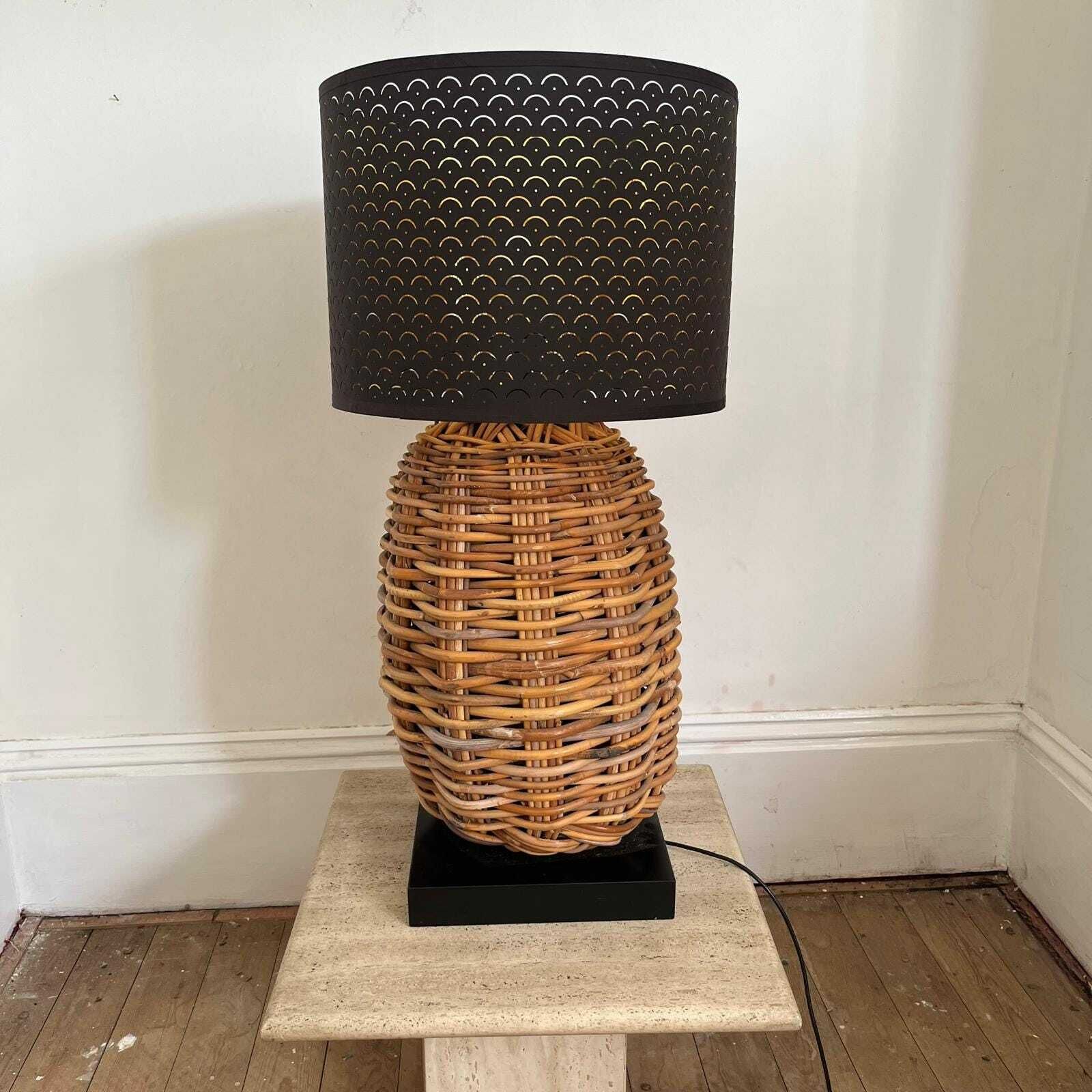 Large Bamboo Table Lamp / Lighting/ Gift