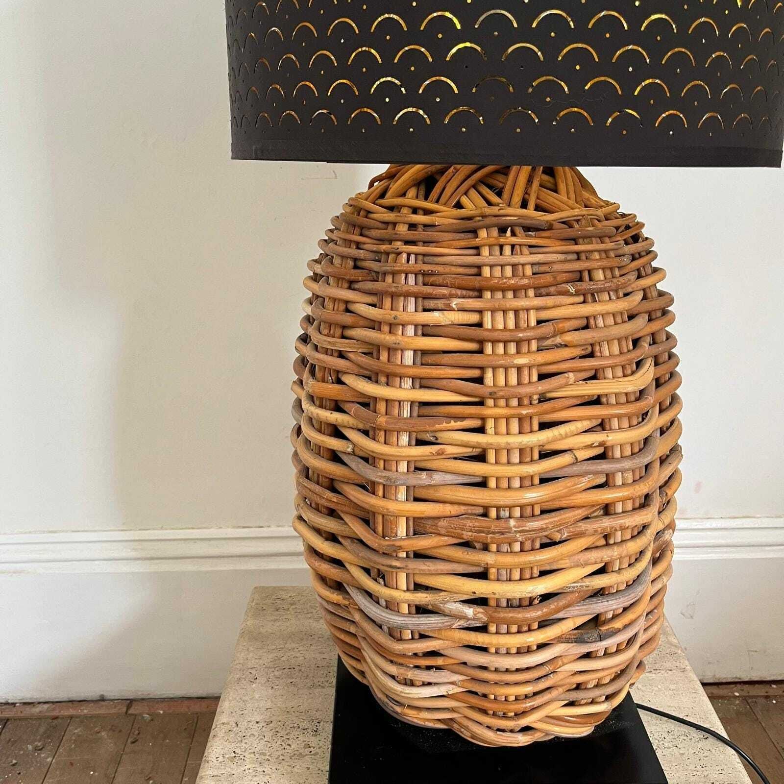 Large Bamboo Table Lamp / Lighting/ Gift photo 525.0