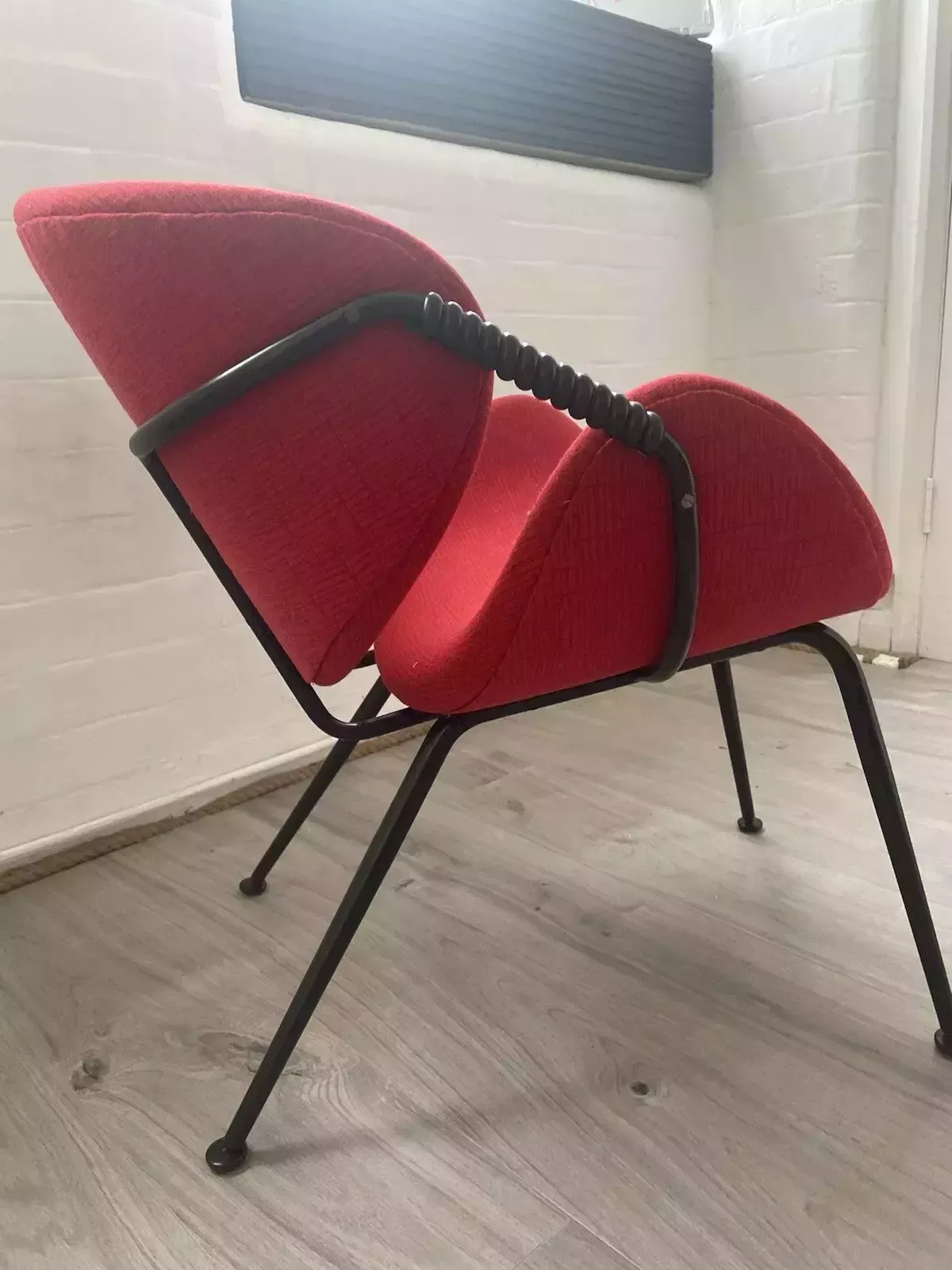 Pair Armchairs Model Tu 612, Designed By Olof Kettunen 1950s Vintage Chair Rare photo Furniture