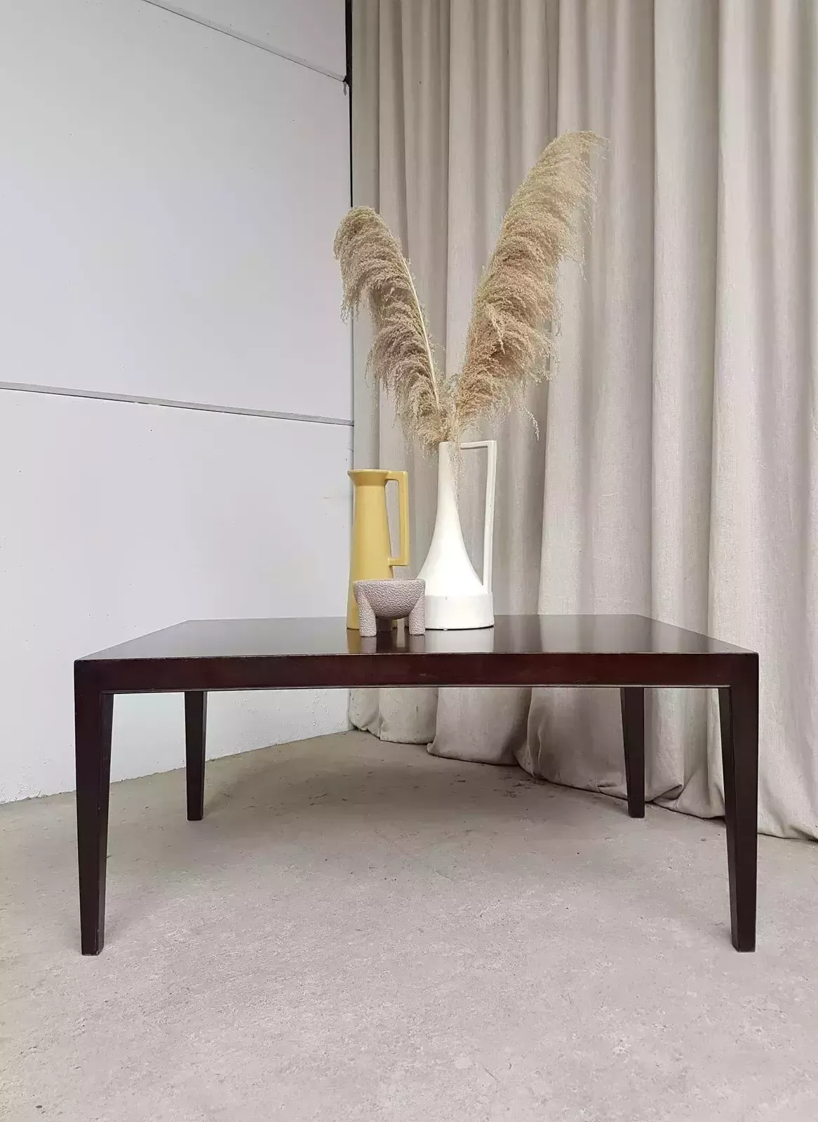 Vtg Mid Century Haslav Danish Rosewood Coffee Table By Severin Hansen Retro photo for sale