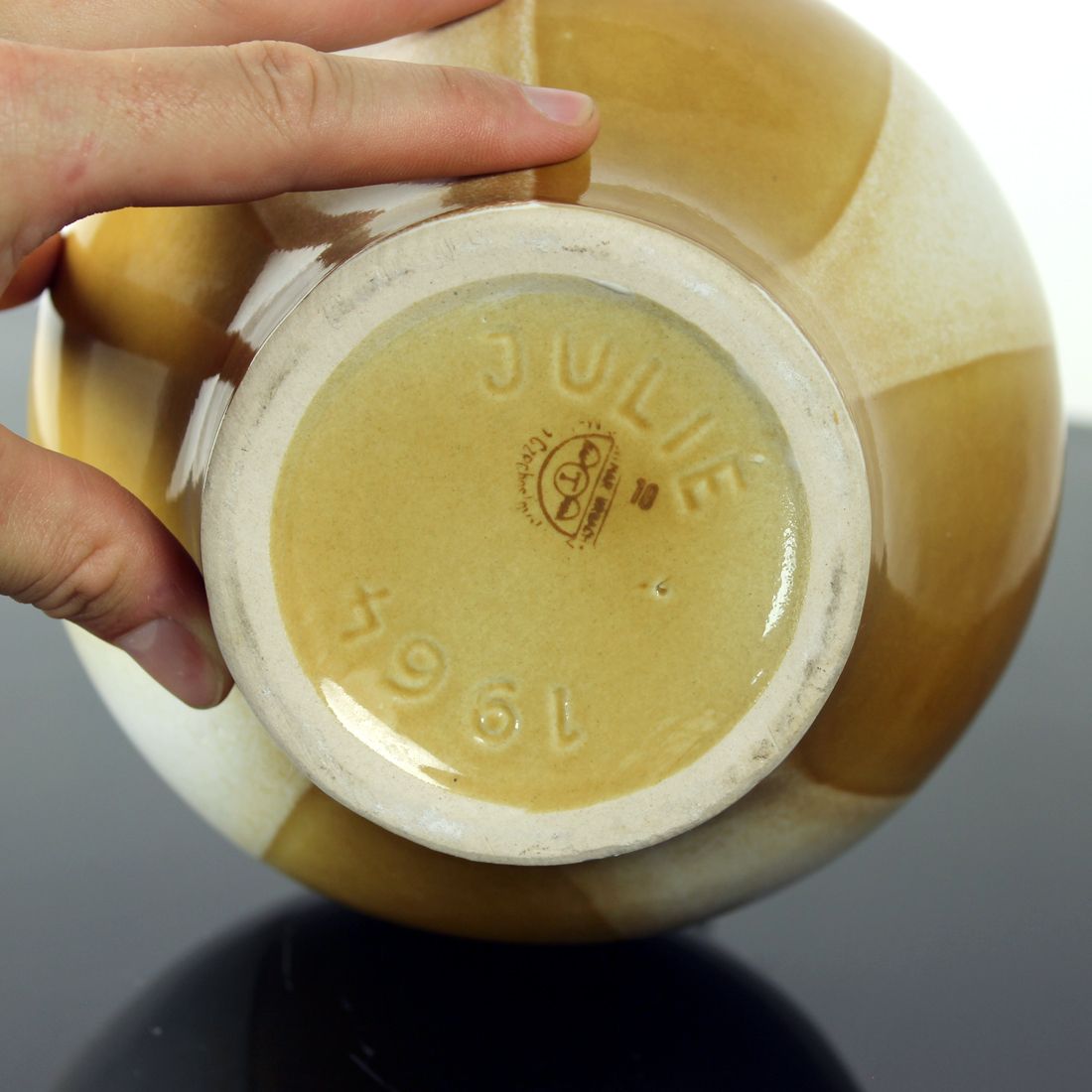 Ditmar Urbach Ceramic Vase From Julie Collection, Czechoslovakia 1964 photo 220.0