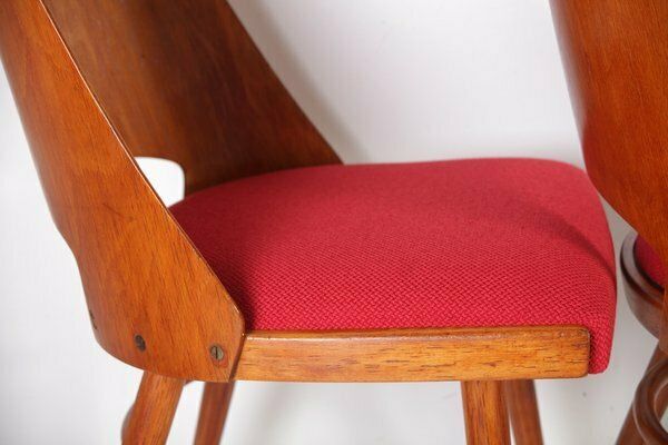 Furniture Dining Chairs By Oswald Heardtl For Ton, Set Of 4 photo