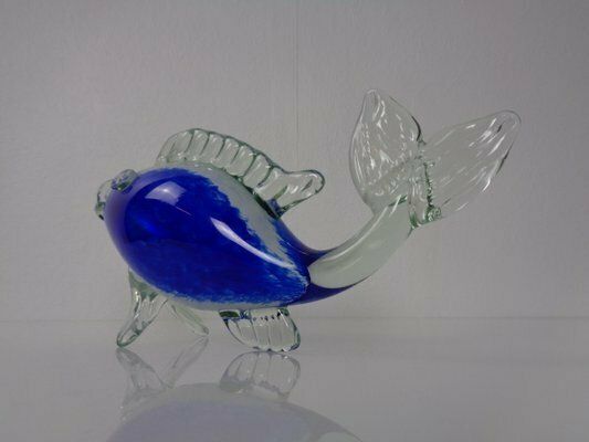 Italian Murano Glass Fish By Fratelli Toso, Italy, 1960s photo buy