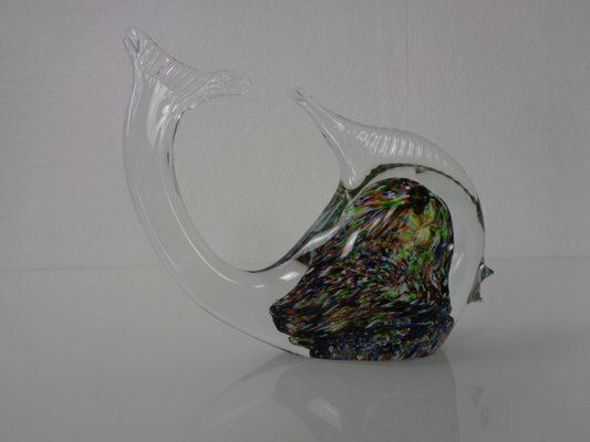 Italian Murano Glass Fish By Fratelli Toso, Italy, 1960s photo Home Decor
