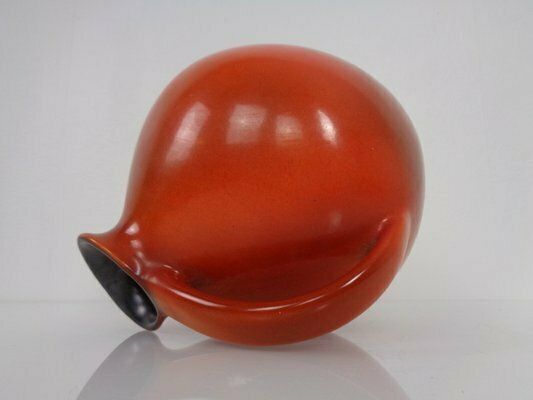 photo vinterior Ceramic Handle Vase From Waechtersbach, 1960s