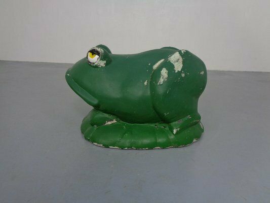 Large Fiberglass Garden Frog, 1960s photo for sale