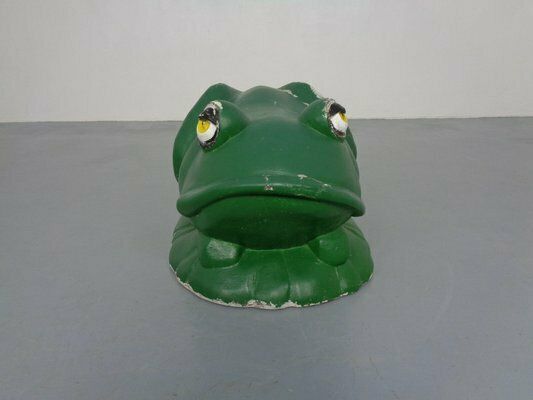 Large Fiberglass Garden Frog, 1960s photo buy
