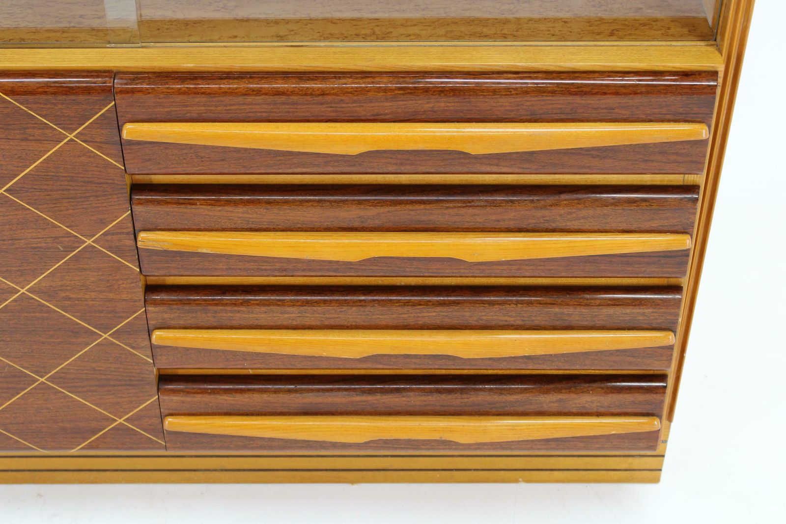 1960s Wooden Cabinet /Chest Of Drawers, Czechoslovakia photo buy