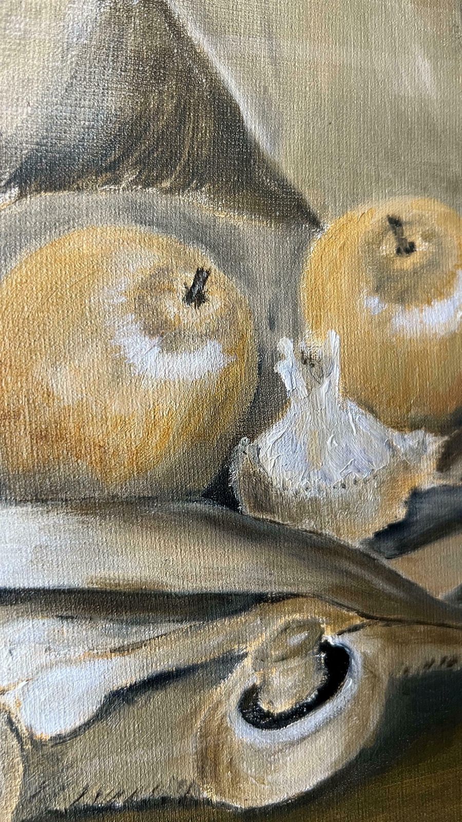Original Mid Century Still Life Oil Painting By Ray Bennett photo 159.0