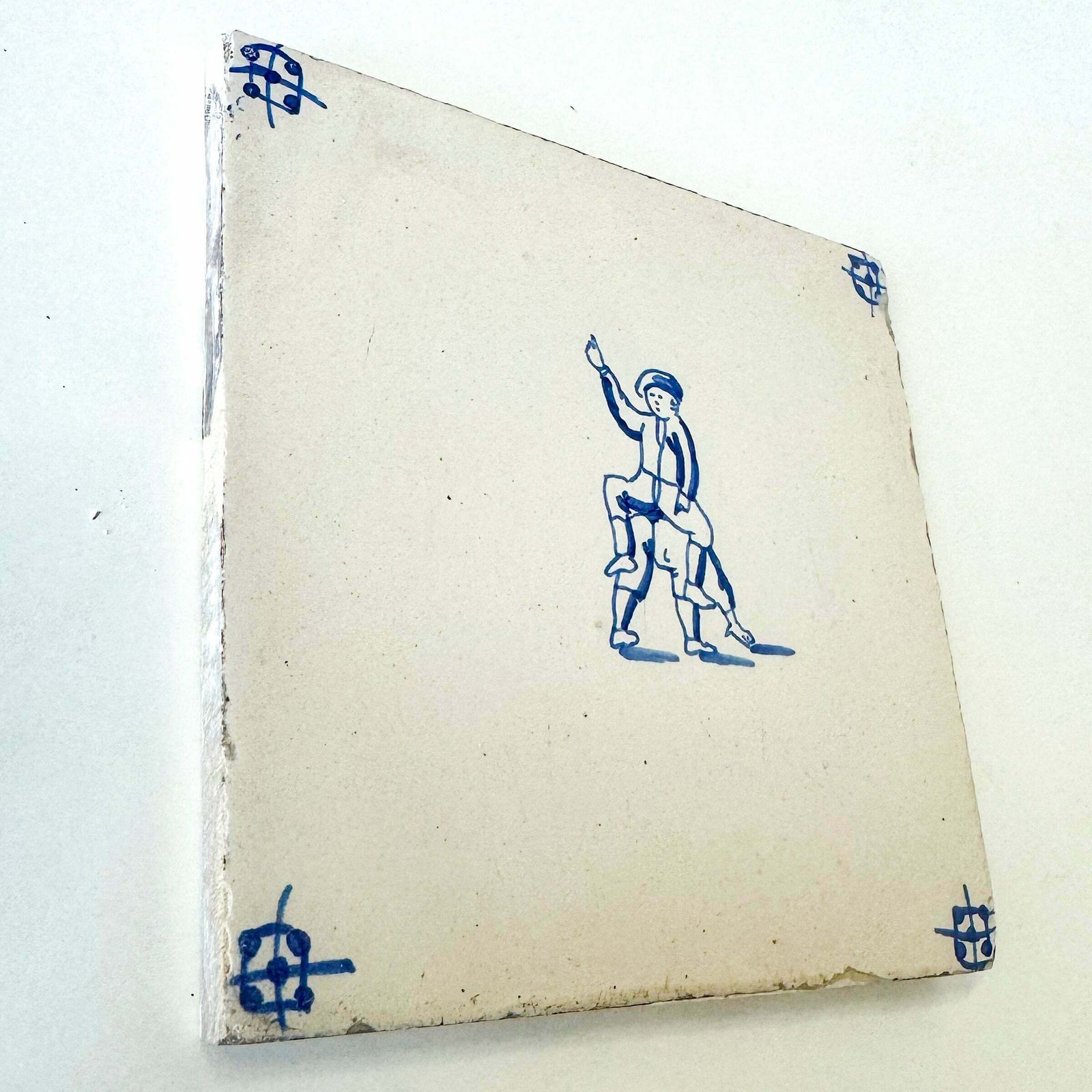 photo furniture Set Of 6 Antique 18th Century Dutch Delft Tiles
